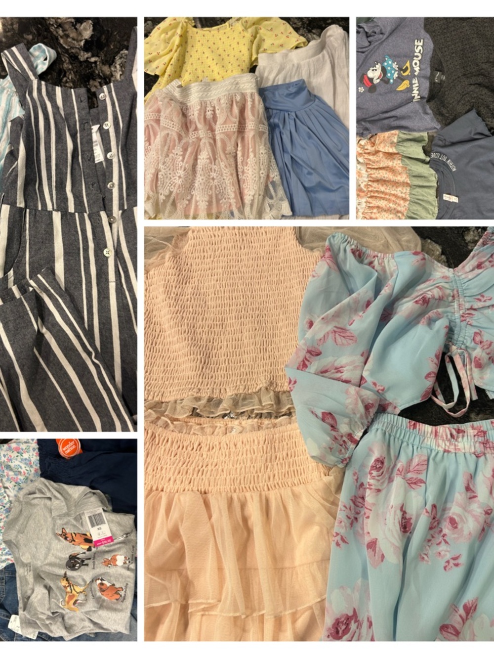 Lot of kids clothes mainly sizes 10/12 several nwt - get ready for summer bundle